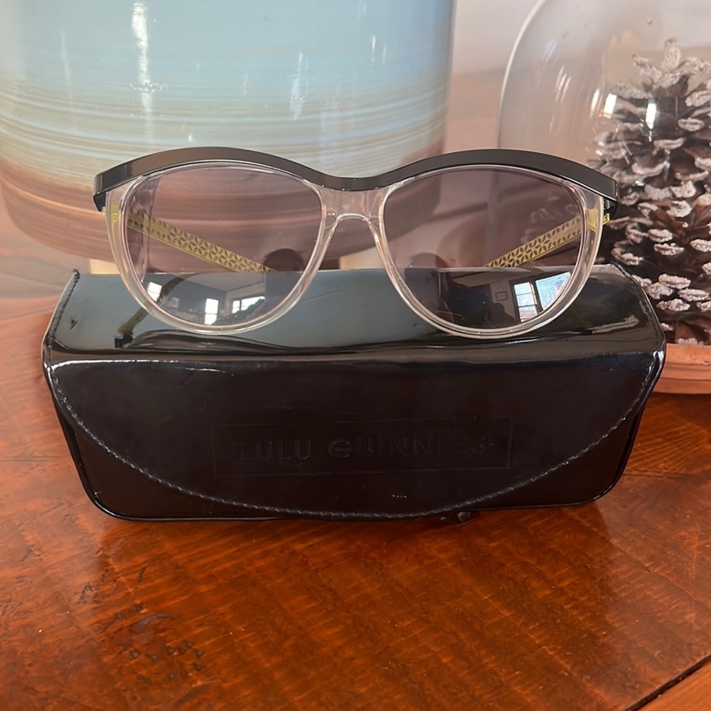Lulu Guinness sunglasses with case
